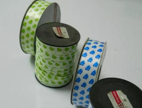 Nastro Cuoricini Tracy stampa cuori H 10 x 150 - Sconti per Fioristi e Aziende