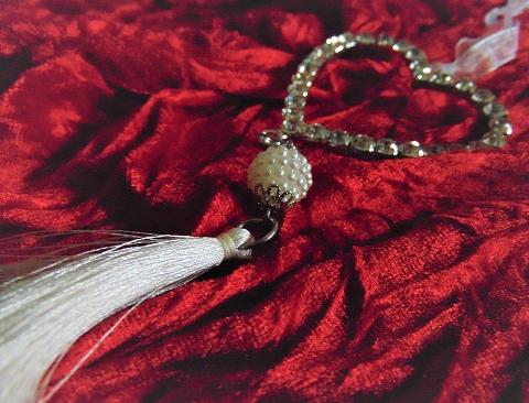 Pendente Strass cm, 25 - Sconti per Fioristi e Aziende - Cuore e Albero