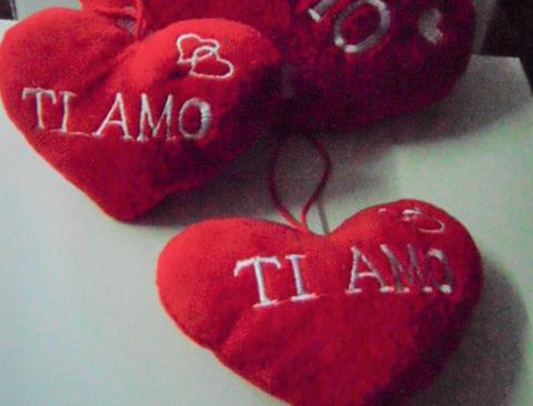 Cuscino Cuore Velluto Rosso - Sconti per Fioristi e Aziende - Adattio per San Valentino