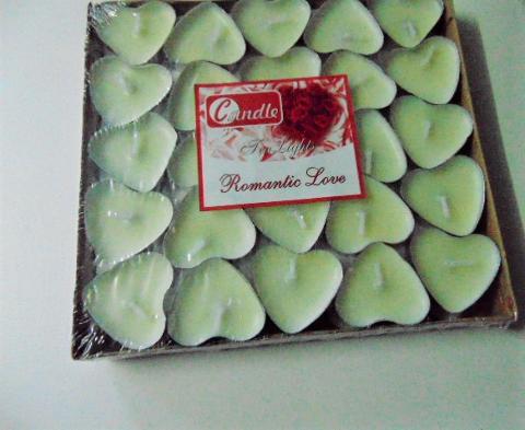 Cuoricino tea Light dm. 4,5 conf. 25 tea lights - Sconti per Fioristi e Aziende