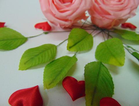 Foglie di rosa x 12 H 12 dm. 4 - Sconti per Fioristi e Aziende