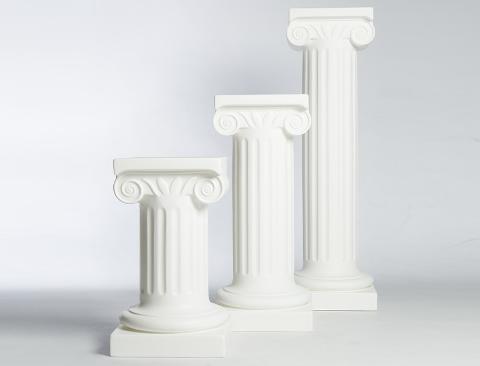 Colonna Romana in plastica - Sconti per Fioristi e Aziende . - H 50/70/100