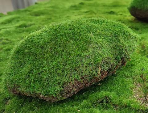 Ball Moss x 2 sintetico cm. 22X22 + CM.15/25 - Sconti per Fioristi e Aziende e Wedding