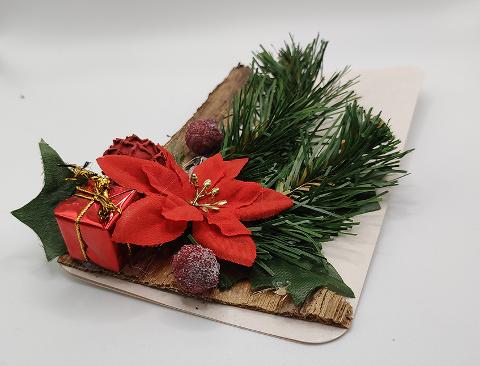 Menù decorati Natalizi cm. 16.5x9.5 Sconti per Fioristi, Wedding e Aziende