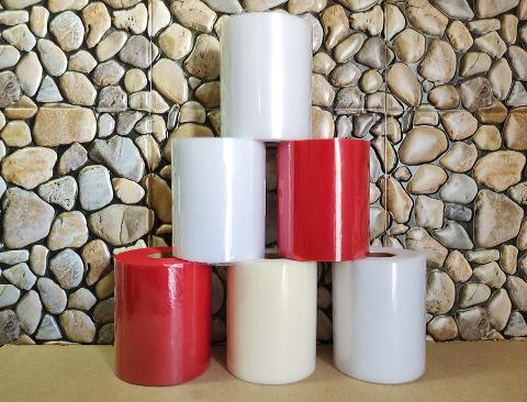 Tulle H 12.5 x 100 metri - Sconti per Fioristi e Aziende - Bianco - Avorio - Rosso