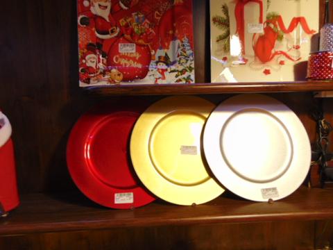 Sottopiatto dm. 33 lucido  - Sconti per Fioristi e Aziende - Oro - Argento - Rosso