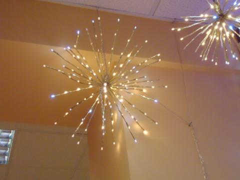 Sfera Led dm. 60 con 160 Led a luce calda/fredda Sconti per Fioristi e Aziende