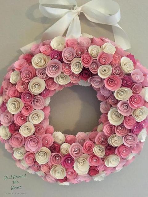 Coroncina polistirolo Ø 25 cm. a base piatta Sconti per Fioristio, Wedding e Aziende