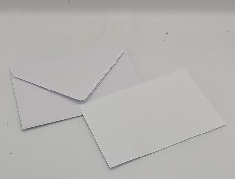 Bigliettini & Buste cm.10 x 7- Sconti per Fioristi e Aziende - Confezione x 100