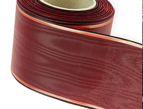 Nastro Funebre Moiré bordo oro H 75 e H 100 - Sconti per Fioristi e Aziende