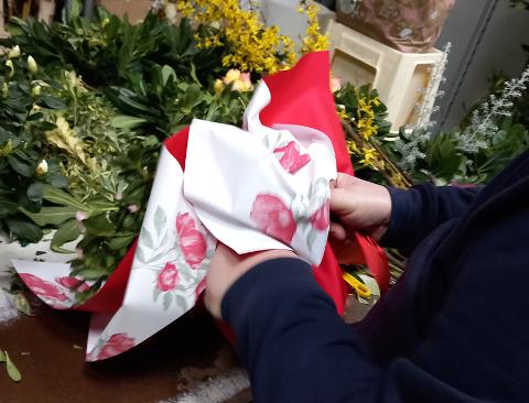 Fogli 70X70 Bicolore Annabelle Conf. 25 fogli Sconti per Fioristi, Wedding e Aziende