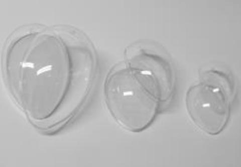 Uovo apribile x 4 in plastica dm 100 mm Sconti per Fioristi, Wedding e Aziende