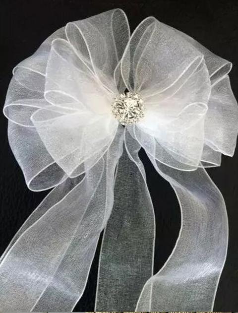 Nastro Organza H 42 mm.  - Sconti per Fioristi e Aziende - Rotolo mt. 50 tinta unita