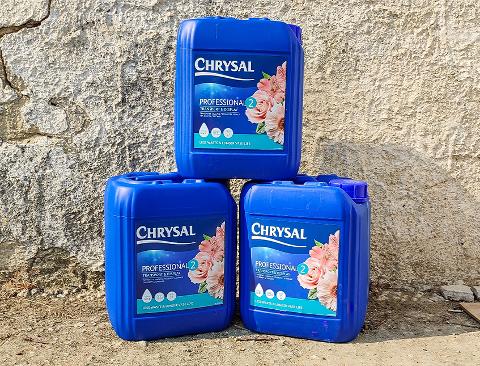 Chrysal Professional 2 soluzione di mantenimento in tanica 5 lt. Adatto per Fioristi e Garden