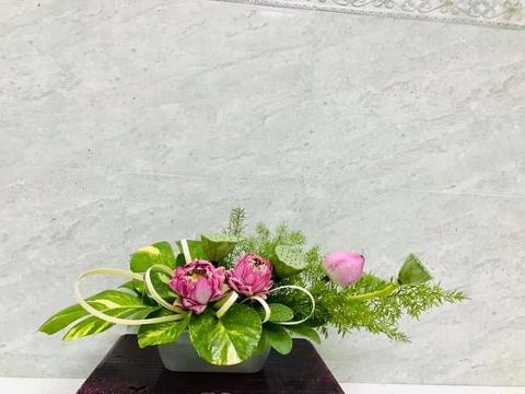Vaschetta cm. 25 x 12 H 9  - Sconti per Fioristi e Aziende - portaspugna con sotto vaschetta ad innesto