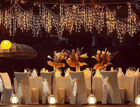 Tenda Led x 110 a Pioggia da mt.3+5 di cavo Luce bianca 90 fissi + 20 flash Sconti per Fioristi, Wedding e Aziende