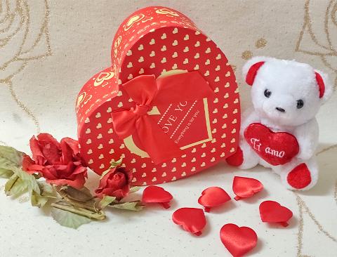 ORSO PANNA SAN VALENTINO 20 CM