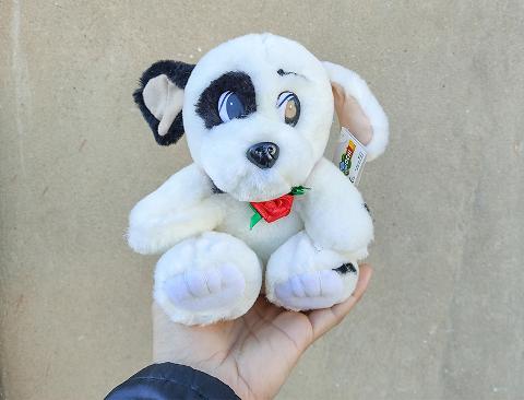 Peluches Cagnolino Dalmata cm.20 Articolo per S. Valentino - Sconti per Fioristi e Aziende