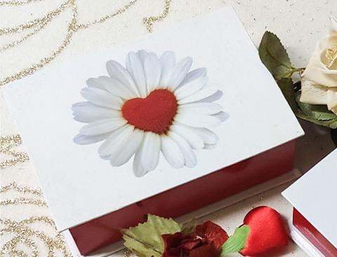 Scatole x 2 con cuore adatto a San Valentino - Sconti per Fioristi e Aziende