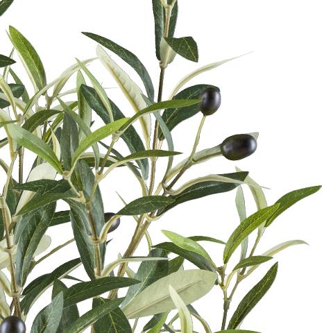 Olivo H 70 con 16 olive - Sconti per Fioristi e Aziende . - Artificiale con vaso