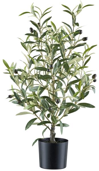 Olivo H 70 con 16 olive - Sconti per Fioristi e Aziende  - Artificiale con vaso