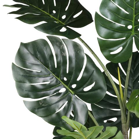 Filodendro Monstera H 160 - Sconti per Fioristi e Aziende . - Artificiale con vaso