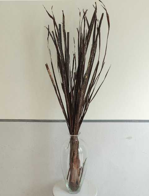 Foglie di Tipha Glitterate - Sconti per Fioristi e Aziende - Foglie H 150 - Conf, gr. 250