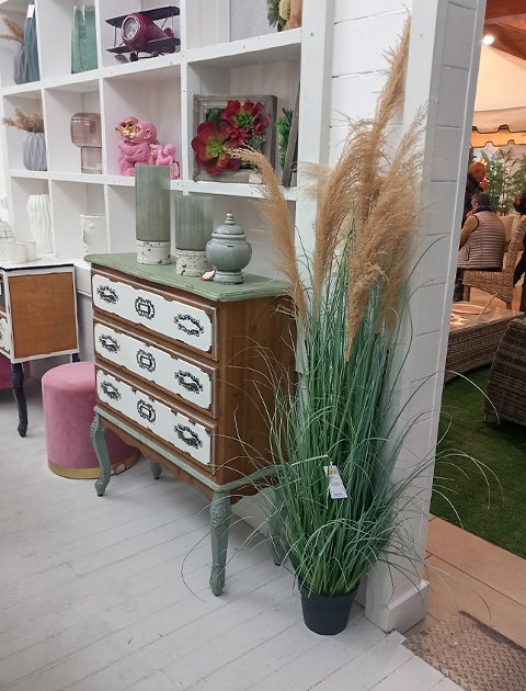 Pianta di Pampas H 170 - Sconti per Fioristi e Aziende . - Artificiale con Grass