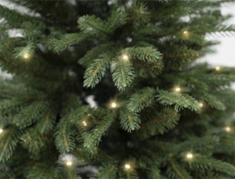 Albero Forest abete c/ Led -  Sconti per Fioristi e Aziende  - H 152/183/213/244 in PE+PVC