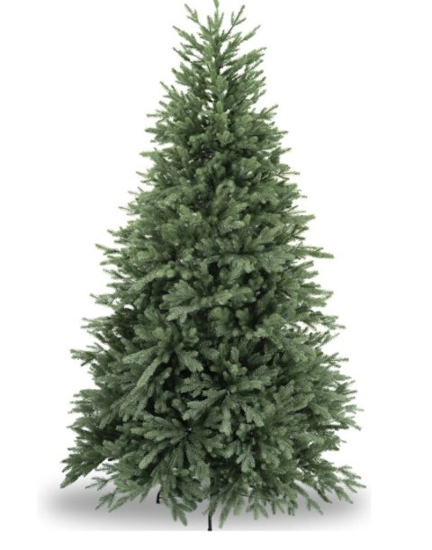 Albero Deluxe abete scuro - Sconti per Fioristi e Aziende  - H 213/244 in PE