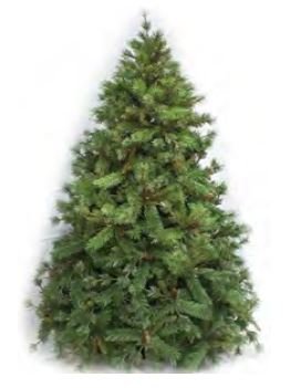 Albero di Natale Arizona in PVC - Sconti per fioristi e Aziende  H 180-210-240