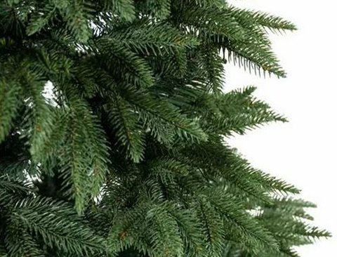 Albero Terminio Abete H 210 - Sconti per Fioristi e Aziende . - Verde in PE+PVC