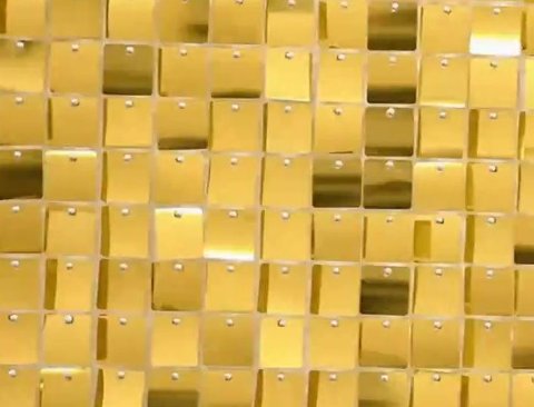 Pannello Paillettes quadrato Metallico Cangiante - Sconti per Fioristi e Aziende . - Misura cm. 30 x30