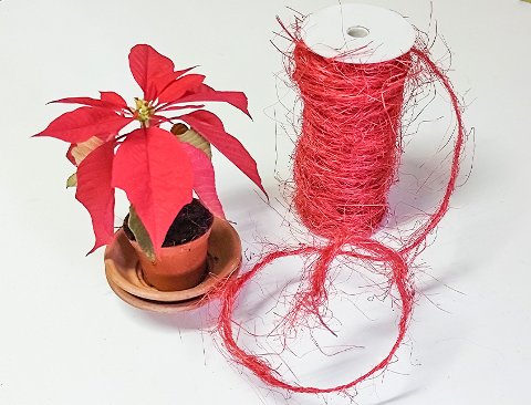 Nastro in canapa Naturale - Sconto per Fioristi e Aziende - Rotolo da  mt.10 Animato