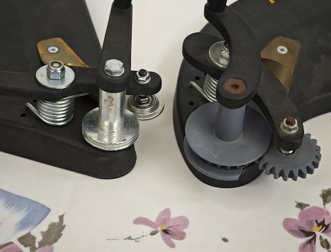 Macchina Crimpatrice Arriccia Bordi Larga - Sconto per Fioristi e Aziende - Dentatura in plastica per carta