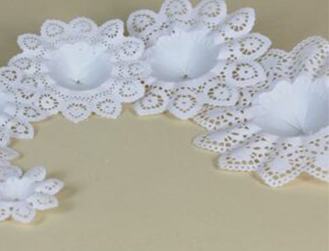 Sottomazzo in carta dm. 16 Bianco - Sconto per Fioristi e Aziende . -  Conf. 25 pezzi