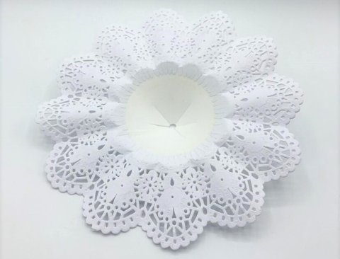 Sottomazzo in carta dm. 12 Bianco - Sconto per Fioristi e Aziende . -  Conf. 25 pezzi