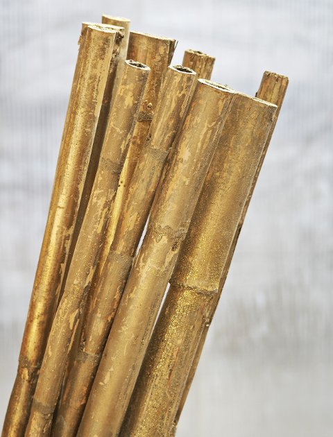 Canne Bamboo H 100 dm.2.5 - Sconti per Fioristi e Aziende . - Mazzo d 10 canne