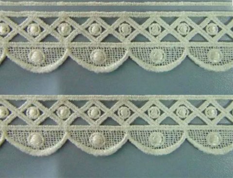 Merletto Tondini in cotone - Sconto per Fioristi e Aziende - Venduto a metro