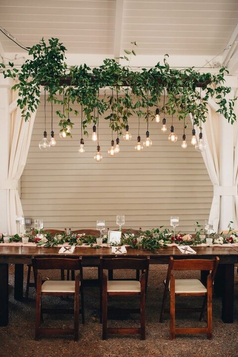 Soffitto con Vegetali Verdi Pendentii - Sconto per Fioristi e Aziende - Per esterno ed interno