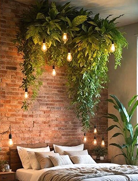 Soffitto con Vegetali Verdi Pendentii - Sconto per Fioristi e Aziende - Per esterno ed interno