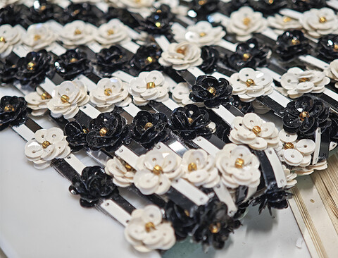Frangia blossom fiori PVC - Sconto per Fioristi e Aziende - Vendita al Metro