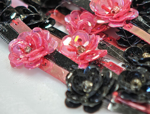 Frangia blossom fiori PVC - Sconto per Fioristi e Aziende - Vendita al Metro