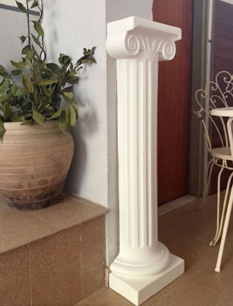 Coppia Mezze Colonne in plastica - Sconti per Fioristi e Aziende - Misure H 50/70/100