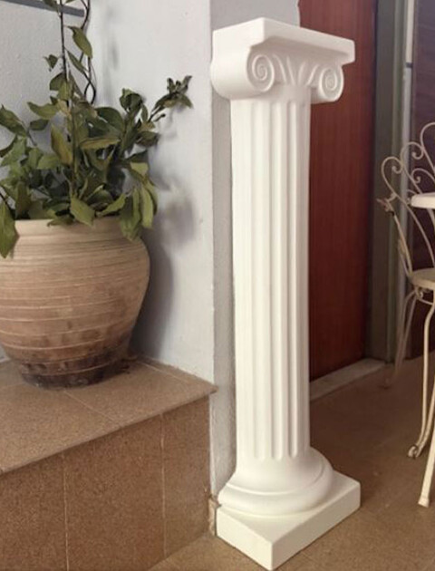 Coppia Mezze Colonne in plastica - Sconti per Fioristi e Aziende - Misure H 50/70/100