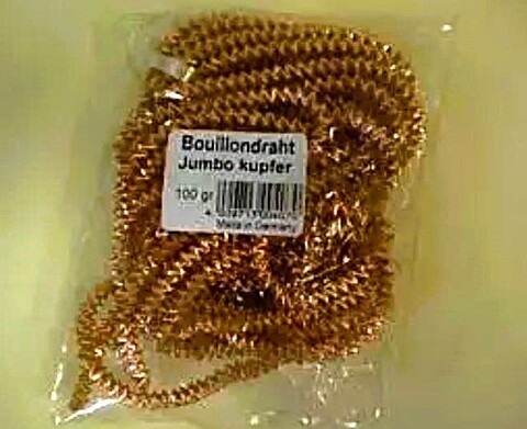 Spiralina Oro gr. 100 - Sconti per Fioristi e Aziende - Boutillon metal