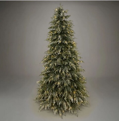 Albero Chamonix c/Led-  Sconti per Fioristi e Aziende . - H 210/240/270 in PE