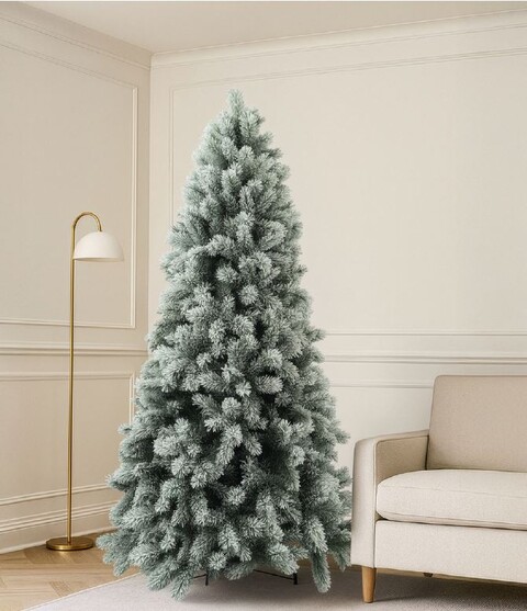 Albero Courmayeur H 260 - Sconti per Fioristi e Aziende - Innevato PVC 1540 rami