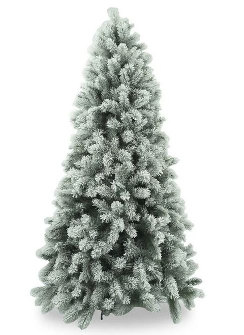 Albero Courmayeur H 260 - Sconti per Fioristi e Aziende - Innevato PVC 1540 rami