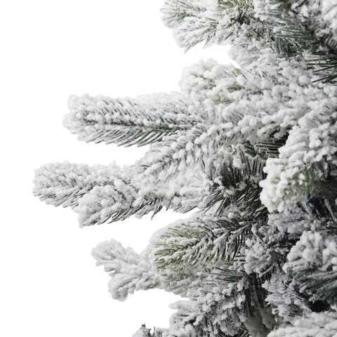 Albero Fauno Slim Neve -  Sconti per Fioristi e Aziende . - H 240/270/300 in PE+PVC